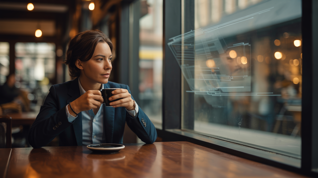 Diverse professionals collaborating on AI strategy