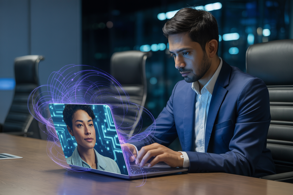 Professional designing human-AI workflow